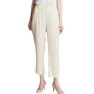 Gap 12 Drapey Trouser pleated front satiny dress pant P 2780